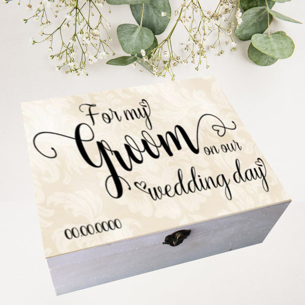 Digital Print Stickers | For my Bride on our Wedding Day | For my Groom | Sticker ONLY