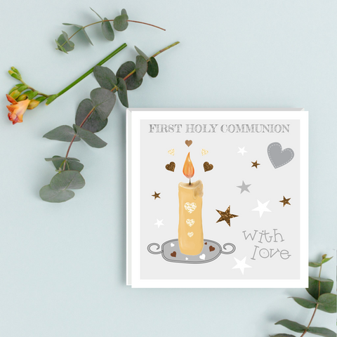 First Holy Communion | With Love | Greeting Card