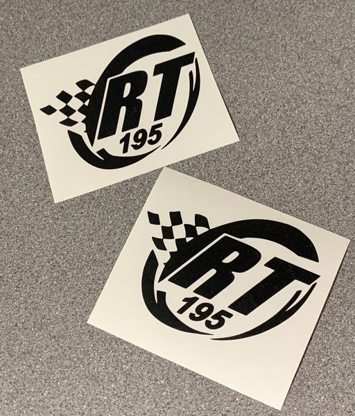 Motorcycle/Scooter Stickers | RT195, RT225 , RT230 | Die Cut Vinyl Sticker