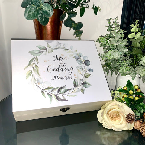 Wedding Gift, Our Wedding Memories, Keepsake Box, Wedding Gift, Memory Box, Wooden Memory Gift Box. Mr & Mrs wedding gift. Bride and Groom