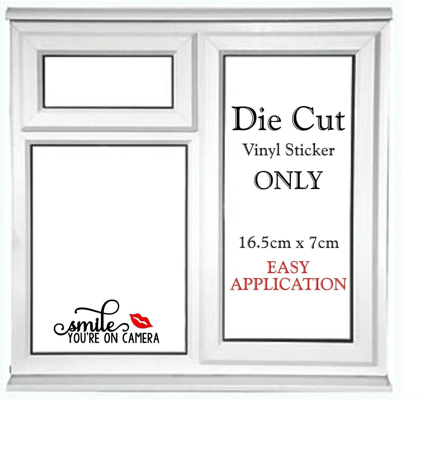 CCTV, CCTV House Sign, Home Security Sign, Security Sign, Security Cameras Sign, Smile You're On Camera Sign. Home or Work Entry Sign.