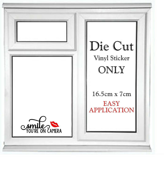 CCTV, CCTV House Sign, Home Security Sign, Security Sign, Security Cameras Sign, Smile You're On Camera Sign. Home or Work Entry Sign.