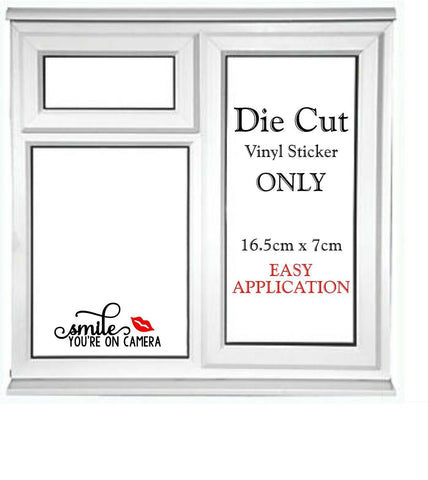 CCTV, CCTV House Sign, Home Security Sign, Security Sign, Security Cameras Sign, Smile You're On Camera Sign. Home or Work Entry Sign.