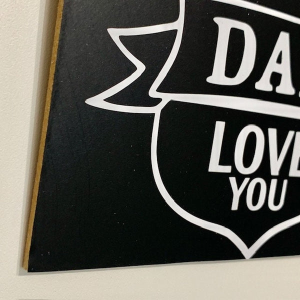 Father's Day Gift, World's Greatest Dad, Wall Hanger, Birthday Gift for Dad, Greatest Dad, Father Gift, Dad Gift. Wooden Plaque for Man Cave