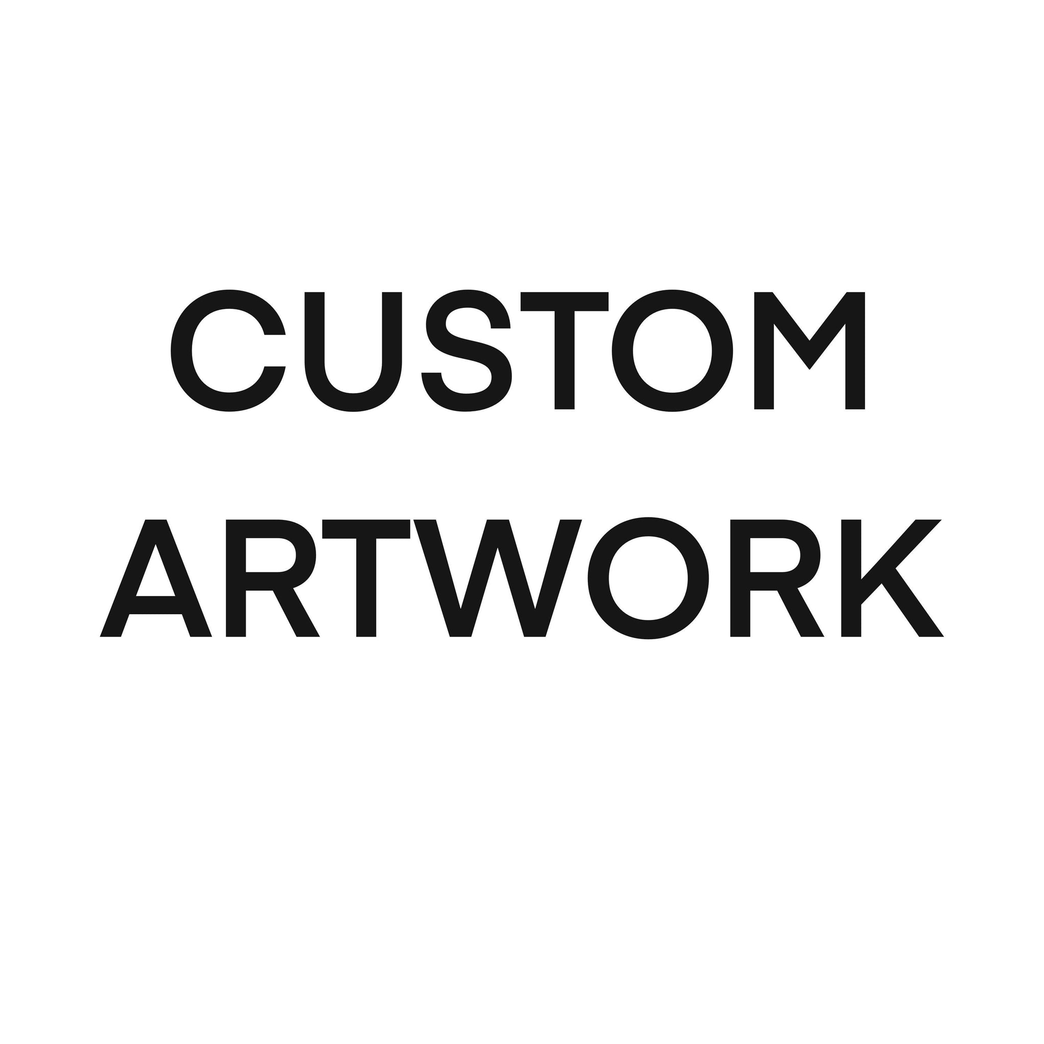 Custom artwork/Postage Cost
