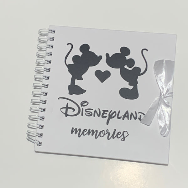 Mickey & Minnie Disneyland Scrapbook | Photo Album | Disney Memories | Scrapbook/Journal/Book