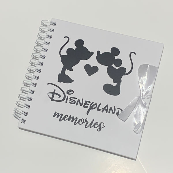 Mickey & Minnie Disneyland Scrapbook | Photo Album | Disney Memories | Scrapbook/Journal/Book