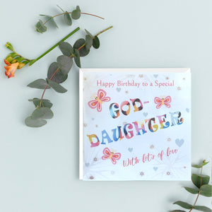 Happy Birthday to a Special Goddaughter | Greeting Card