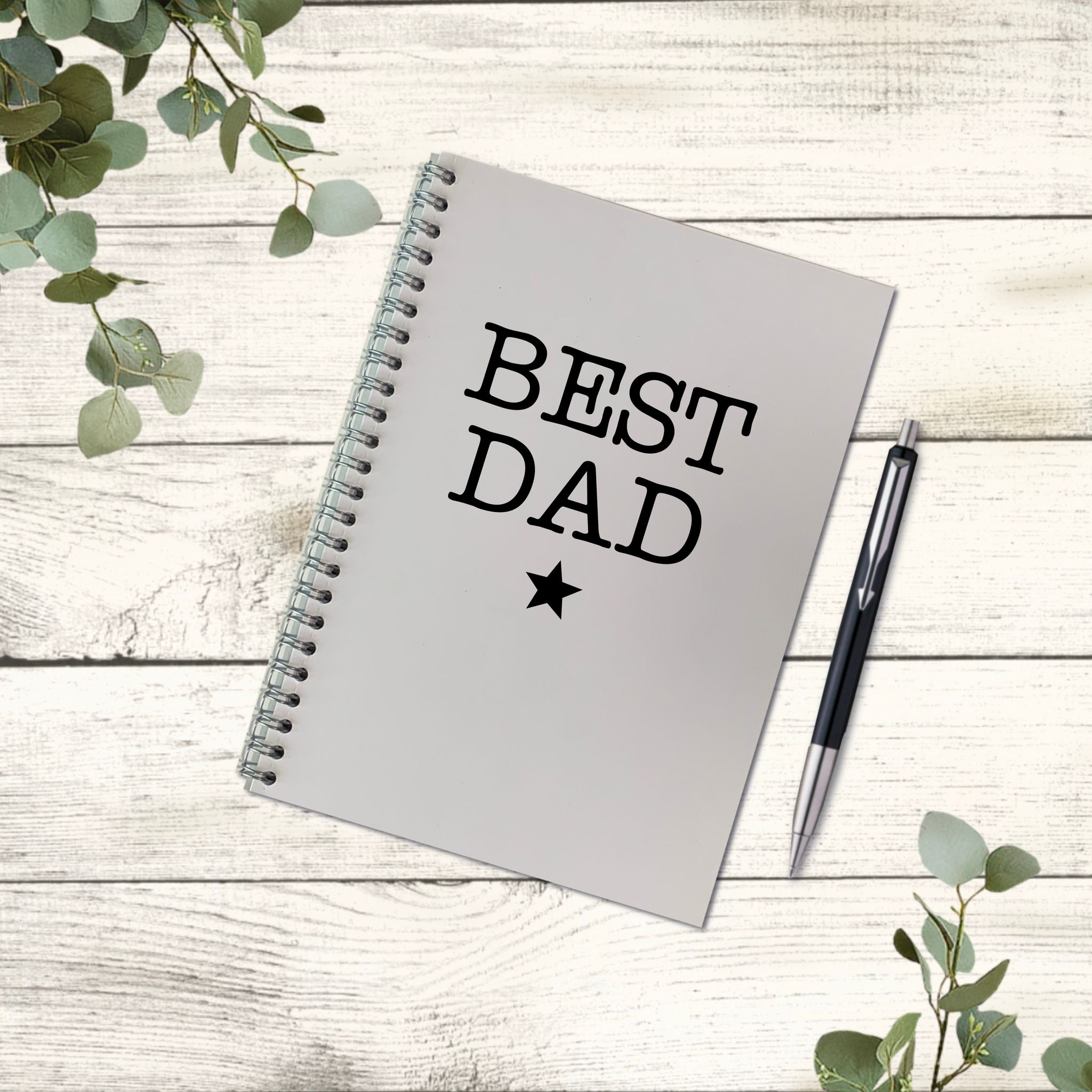 Personalised  note book for dad