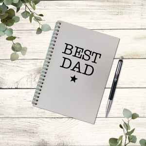 Personalised  note book for dad