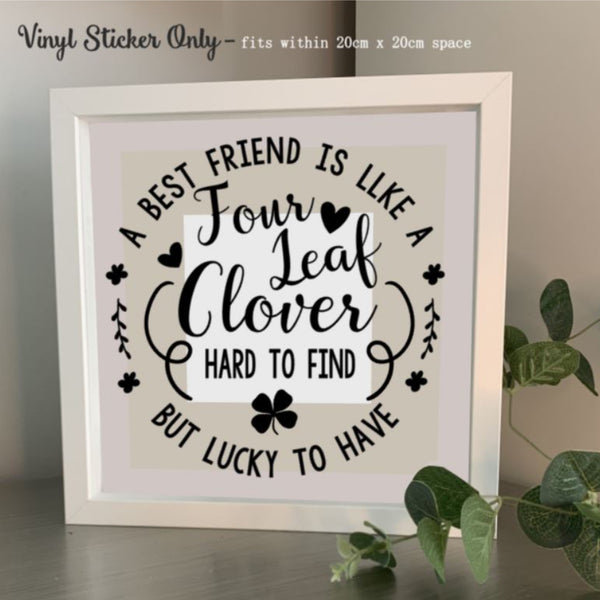 White ribba photo frame for best friend birthday present