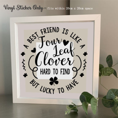 White ribba photo frame for best friend birthday present