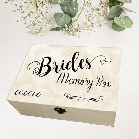 Digital Print Stickers | Brides memory box | Sticker ONLY