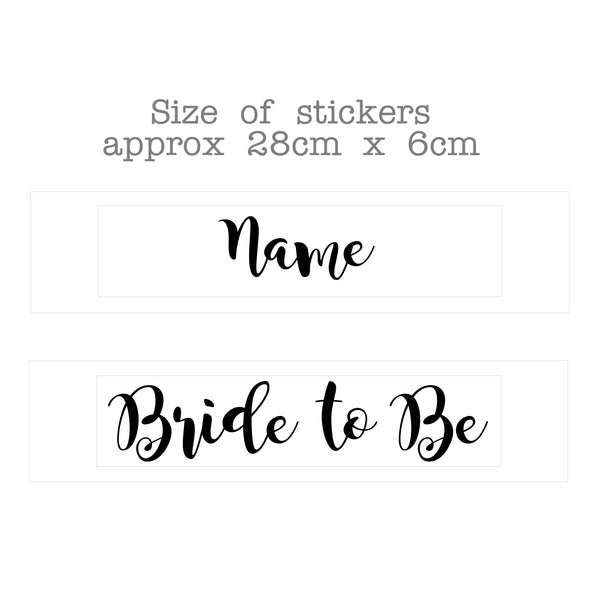 Bride to Be | Vinyl Sticker ONLY | Bridal Hamper Gift