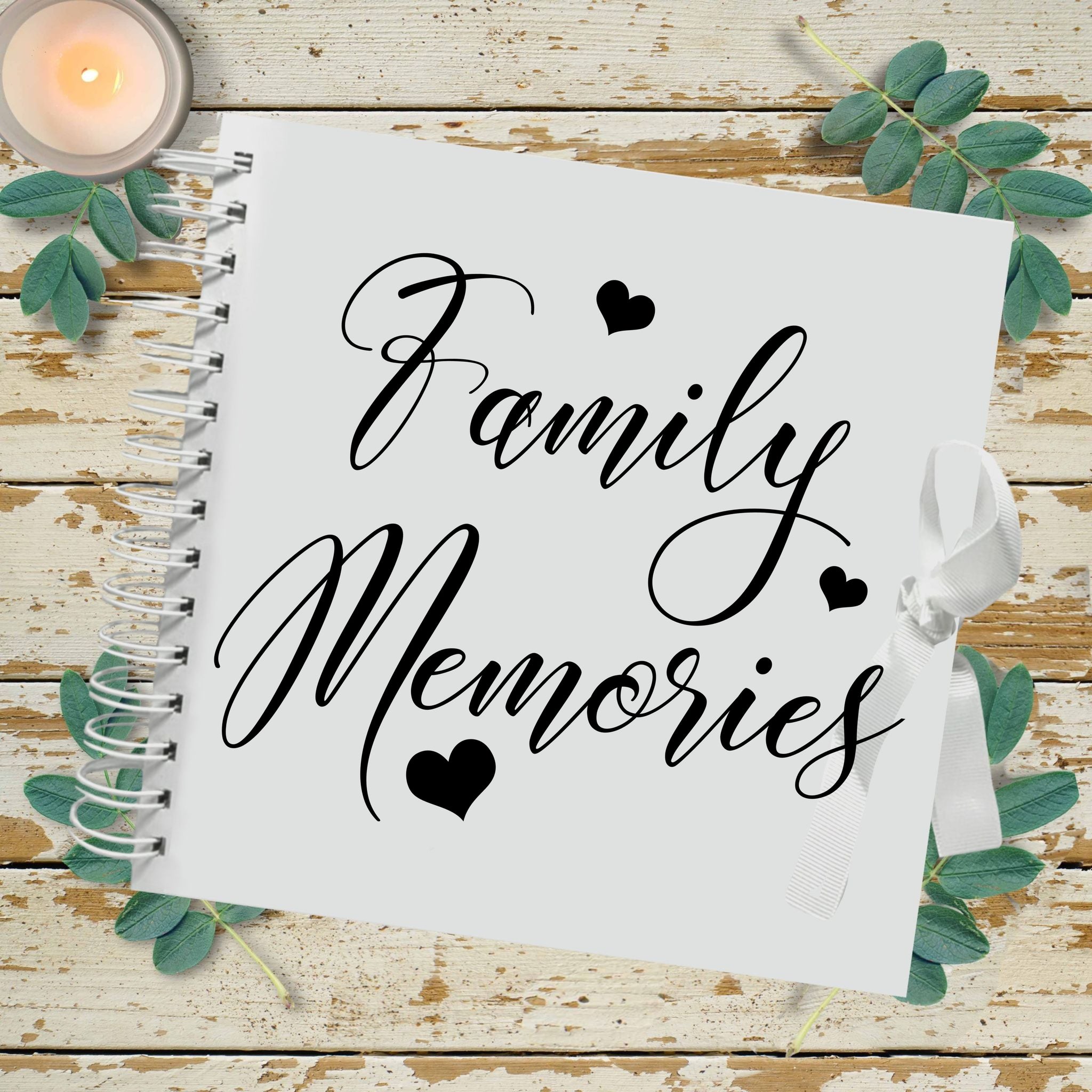 Family Memories | 8” x 8” Scrapbook/Album