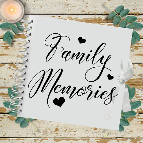 Family Memories | 8” x 8” Scrapbook/Album