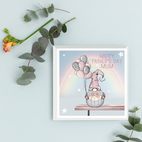 Happy Father's Day Mum | Happy Father's Day | Greeting Card