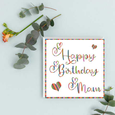 Happy Birthday Best Mam | Greeting Card