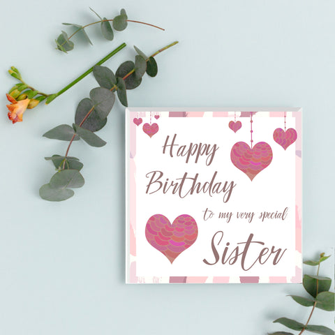 Happy Birthday to my special Sister | Happy Birthday | Greeting Card