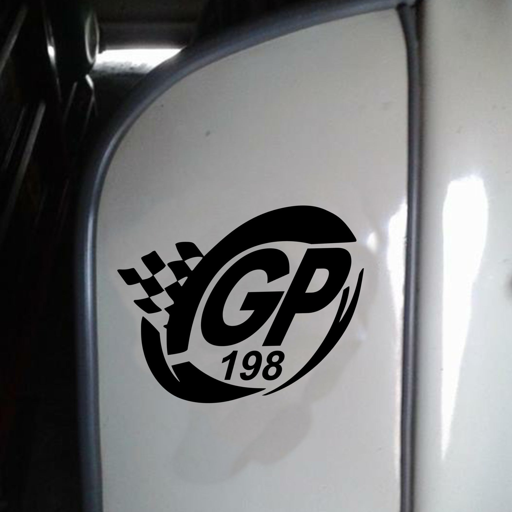 Motorcycle/Scooter Stickers | Lambretta Sticker GP198 | Die Cut Vinyl Sticker