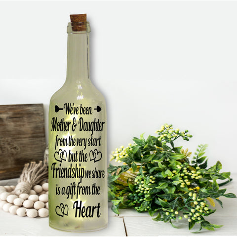 Bottle Sticker | We've been mother and daughter for the start | Mother and Daughter gift