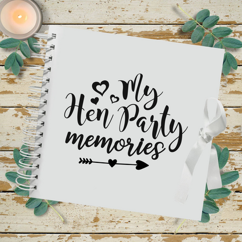 My Hen Party memories | 8” x 8” Scrapbook/Album