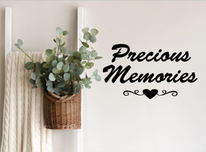 Precious Memories | A4 Wall Art | Die Cut Sticker