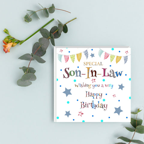 Son in law | Happy Birthday | Greeting Card