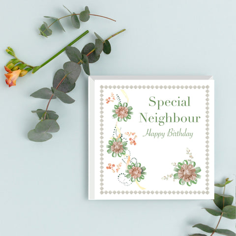 Special Neighbour | Happy Birthday | Greeting Card